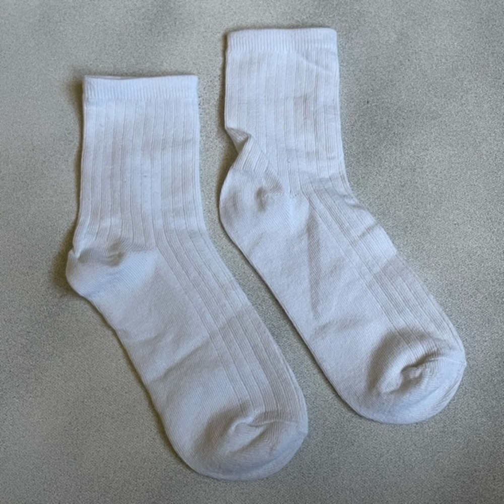 NEW Men’s Low-cut Ankle Socks (White, Onepair/Onesize)